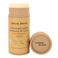 Déodorant Solide Beurre de Cacao Citron Bergarmote bio