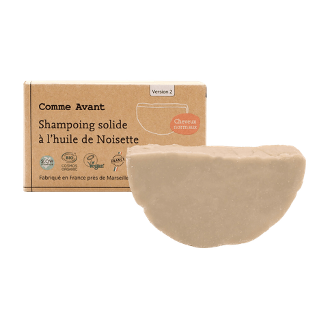 Shampoing Solide Huile de Noisette