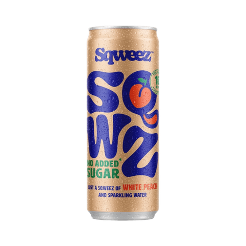 White Peach Sparkling Drink