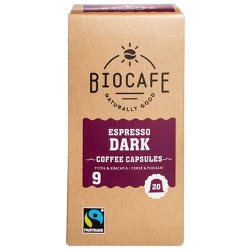 Café Expresso Noir Capsules BIO
