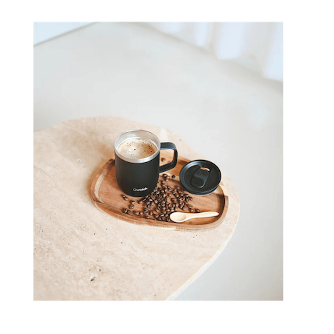 Mug Isotherme Anse Noir
