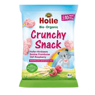 Crunchy Snack Haver Framboos geen toegevoegde suiker Vanaf 10 maanden bio
