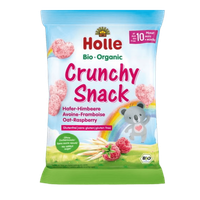 Crunchy Snack Oat Raspberry  No Added Sugar From 10 Months Organic Organic