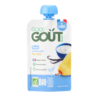 Gourde Brassé Poire Vanille Dès 6 Mois BIO