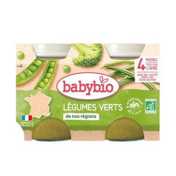 Green Vegetable Pots From 4 Months Organic