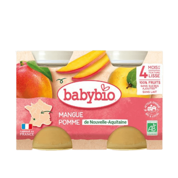 Apple Mango Baby Food Pots From 4 Months Organic