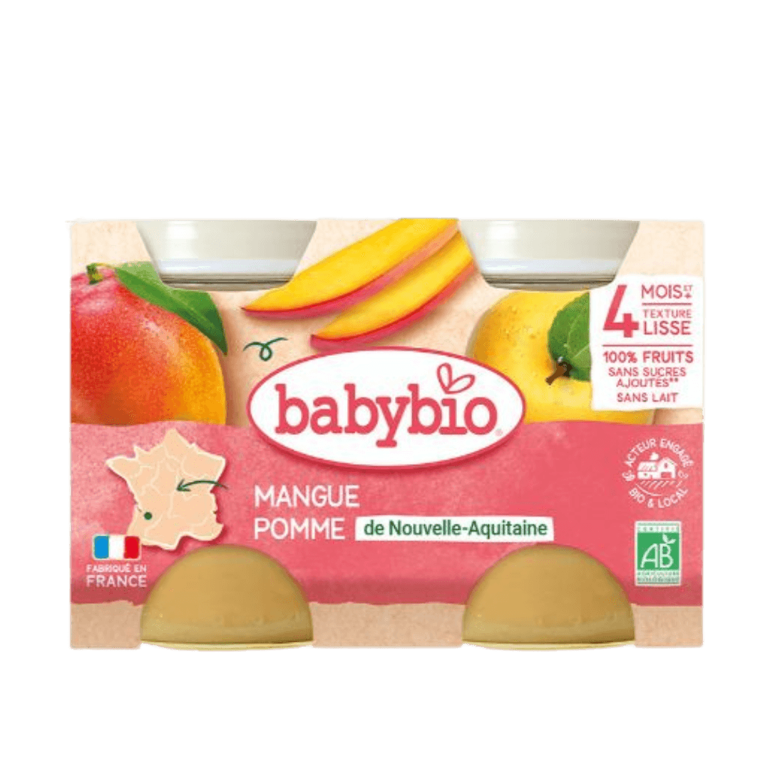 Appel Mango Potjes vanaf 4 maanden