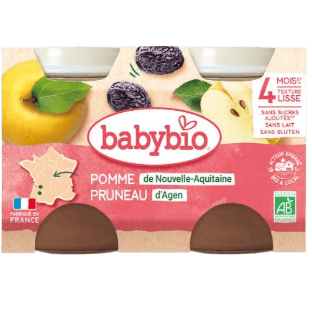 Pots Pomme Pruneau dès 4 mois