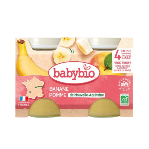 Petits Pots Banane Pomme dès 4 mois