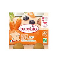 Wortel Agen Pruim & Rundvlees vanaf 8 Maanden bio