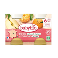 Apple Clementine Small Pots from 6 months organic