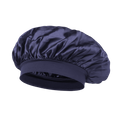 Pure Zijde Haarnet in Nachtblauw bio