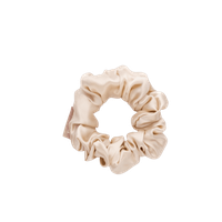 Champagne Pure Silk Scrunchie Organic
