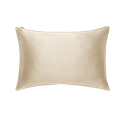 Taie Oreiller Pure Soie Mûrier Champagne 51x76 BIO