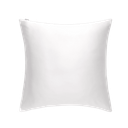 Taie Oreiller Carrée Pure Soie Mûrier Blanche 65 X 65 BIO