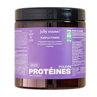 Poudre protéinée femme enceinte allaitante açai (58g protéine/100g) bio