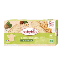 Hazelnootkoekjes vanaf 12 maanden bio