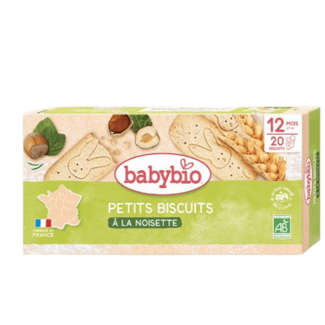 Hazelnut biscuits from 12 months
