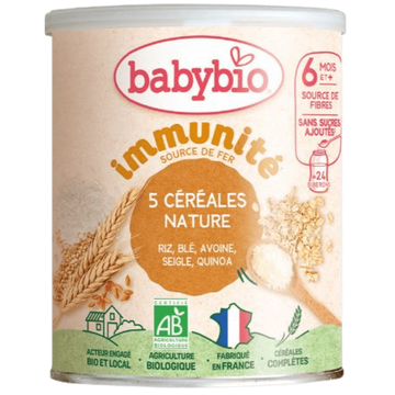5 Cereals Natural Immunity From 6 Months Organic