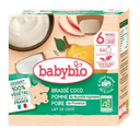 Brassé Végétal Coco Pomme Poire + 6 mois bio