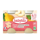 Appel & Kweepeer Potjes Vanaf 4 Maanden BIO