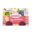 Appel & Blauwe Bes Potjes Vanaf 4 Maanden BIO