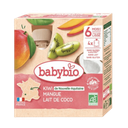 Kiwi Mango Kokosmelk Knijpzakjes + 6 Maanden bio