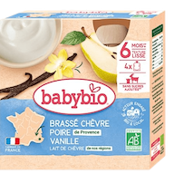 Goat Milk Pear Vanilla Brij +6 months organic