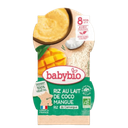 Riz Lait  Coco Mangue Dès 8 Mois bio