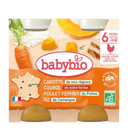 Wortel Butternut Kip Rijst Vanaf 6 Maanden BIO