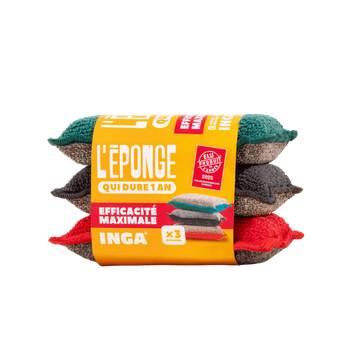 Eponges Lavables Grattantes Multicouleur