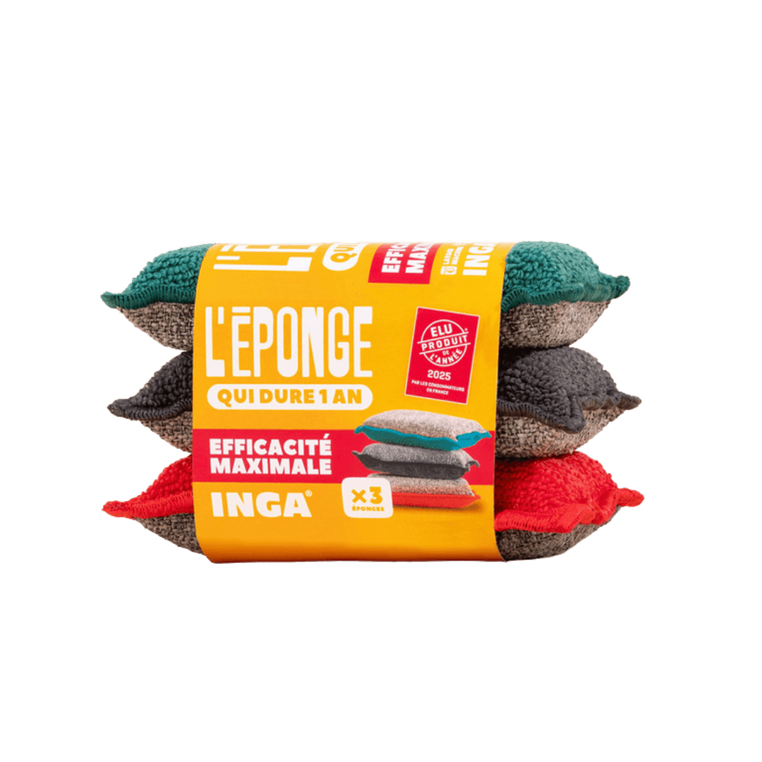 Multicolor Washable Scourer Sponges