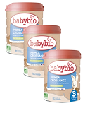 Pack Priméa 3 Bébé Croissance Lait Vache 