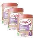 Pack Optima 3 Bébé Croissance Lait Vache