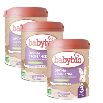 Pack Optima 3 Baby Growth Cow's Milk