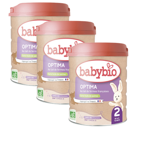 Pack Optima 2 Bébé Lait de Suite Vache