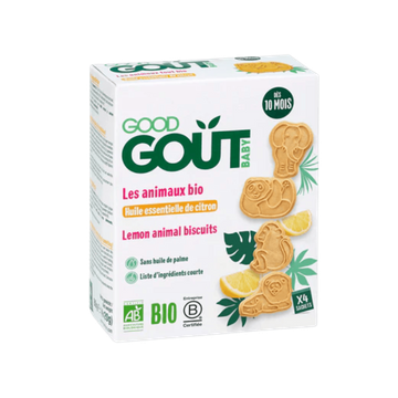 Biscuits Animaux Tout BIO Citron Sans Sucre Ajouté BIO