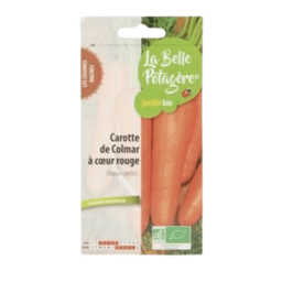 Graines Carotte Colmar Coeur Rouge BIO