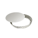 Moule à tarte rond cannelé fond amovible 28 cm