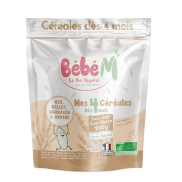 Mes 4 Céréales Sans Gluten Dès 4 Mois BIO
