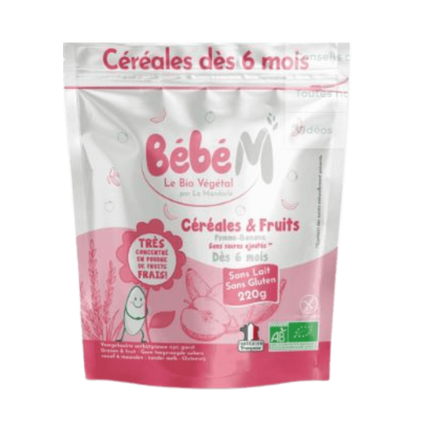 Céréales Fruits Sans Gluten dès 6 mois
