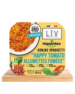 Konjac Spaghetti Gerookte Tomatenreepje