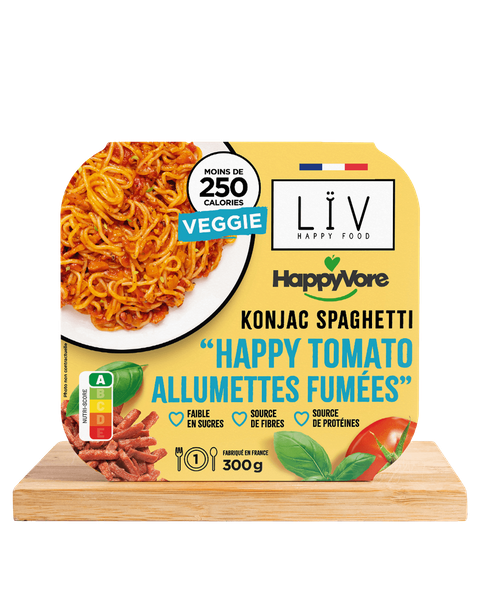 Konjac Spaghetti Smoked tomato sticks