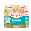 Risotto Poireau Saumon dès 8 mois bio