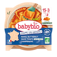 Ravioli Butternut Tomatensaus vanaf 15 maanden 