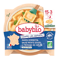 Ravioli Zoete Aardappel Geitenkaas vanaf 15 maanden bio