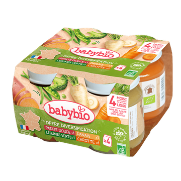 Baby's First Vegetable Pots From 4 Months Organic