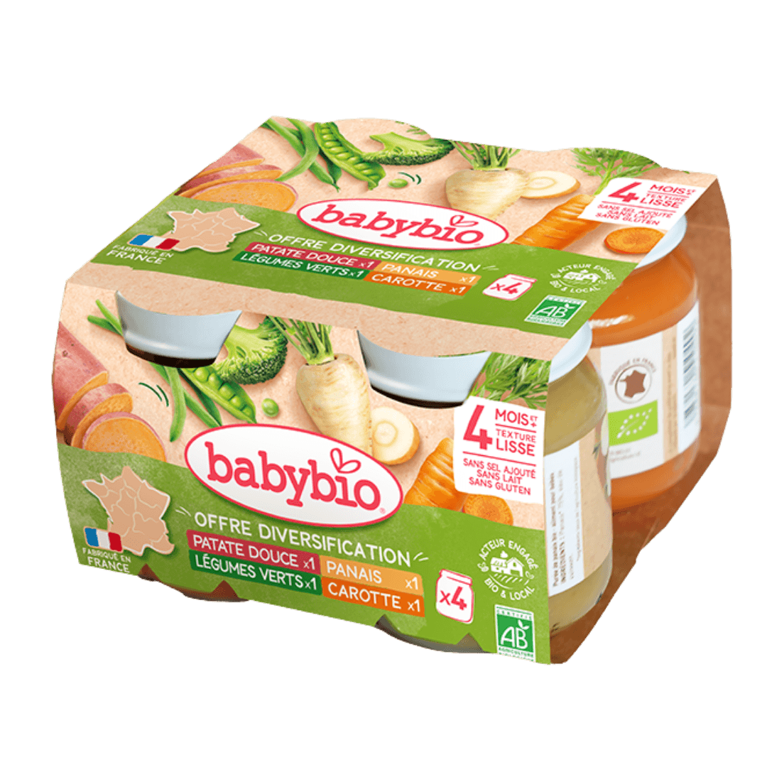 Petits Pots Mes 1ers Légumes dès 4 mois