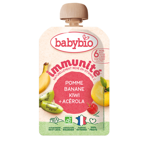 Immunity Pouch Apple Banana Kiwi +6 months