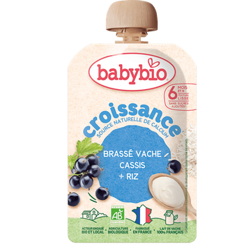 Cassis & Rijst Groei Yoghurt + 6 Maanden BIO